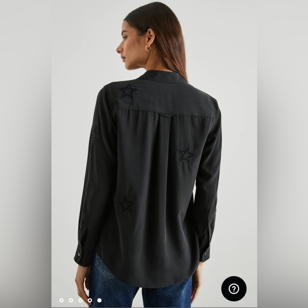 BNWT Rails “Kate” Eyelet Silk Blouse